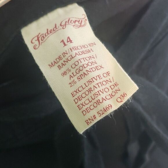 Faded Glory Black Skirt - Picture 4 of 4